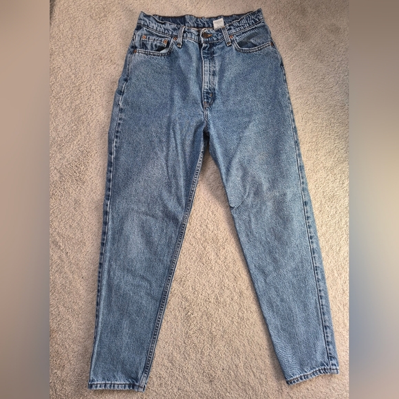 Vintage Levi's Blue Women's Jeans - Picture 3 of 8
